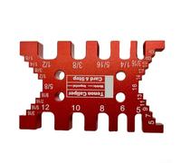 Jauge de profondeur de scie de table pour le travail du bois avec construction en aluminium pour une utilisation à long terme dans les ateliers et les environnements de production (10 mm)