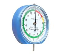 Jauge de Profondeur de Sculpture de Pneu - Règle à Cadran en Millimètre,Outil de mesure pour pneumatiques | Pour Auto, Moto, Camion, Bus, Remorque, Utilitaire, Atelier