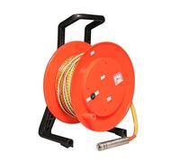 Jauge De Profondeur D'eau De Puits Indicateur De Niveau D'eau De Puits Profond Portable Avec Sonde En Acier Inoxydable Pour Les Puits, Les Réservoirs Et Les Canalisations(10m)