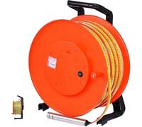 Jauge de profondeur d'eau de puits - Indicateur de niveau d'eau de puits profond portable pour profondeur de forage de 10 à 300 m, instrument de mesure du niveau des eaux souterraines