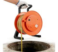 Jauge De Profondeur D'eau，Sonde Fixe Niveaume，Règle Acier 10-300m，Appareil Portable Pour Puits Profonds，Pour Mesure Précise Eau Souterraine Puits Réservoirs Conduits(300m)