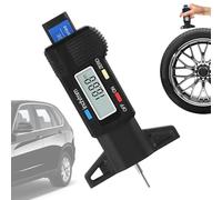 Jauge de profondeur des pneus - Outil de mesure numérique portable, indicateur d'usure du profil de pneu facile à lire pour mesurer le filetage professionnel | Testeur de voiture pour moto, vélo