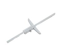 Jauge de profondeur en acier inoxydable Dispositif de mesure facile à lire pour la mesure de passage interne, plage de 0 à 000 mm, durable et précis