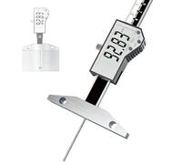Jauge de profondeur numérique 0-100 mm, indicateur de profondeur électronique barres minces avec écran LCD et vis de fixation le contrôle de la hauteur de soudure et de lépaisseur du cordon dangle.