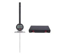 Jauge de profondeur numérique 0-150 mm 0-6 pouces, outil de mesure de profondeur électronique avec écran LCD, jauge de profondeur numérique 0,001 mm pour mesure de précision