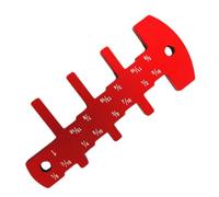 Jauge De Profondeur Pour Défonceuse | Règle De Mesure De Hauteur Pour Charpentier,Règle De Mesure Pour Défonceuse - Pour Le Marquage En Construction, Atelier, Bureau Et Aménagement De