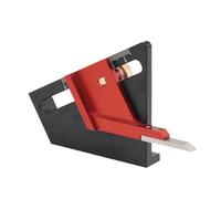 Jauge de profondeur pour le travail du bois - Jauge de profondeur pour défonceuse | Guide de mesure métrique, règle anodisée pour marquage central, fabrication, perceuse, presse à table, accessoires