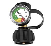 Jauge De Propane | Indicateur De Jauge Pour Réservoir | Avec Raccord QCC1 Type 1 2-18kg Détecteur De Fuite Pour Réchauds Camping Foyers Chauffeurs Grills Barbecue Brûleurs | Chauffage BBQ Grill Campin