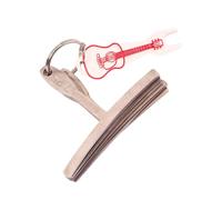 Jauge de rayon de touche, règle de guitare en forme de T, outil de mesure de touche universel compact pour musiciens Luthiers, jauges de rayon de guitare en métal