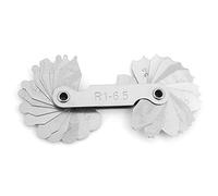 Jauge De Rayon Jauge de Rayon 4pcs Jeu de Jauges de Rayon en Acier Inoxydable Jeu de Jauges de Filet de Rayon en Acier Outil de Mesure de Rayon de Jauge Concave Convexe
