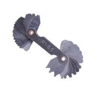 Jauge de rayon R avec plage de mesure R1 à 80, jauge de filet pour l'inspection et la mesure du travail des métaux