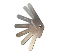 Jauge de réduction interproximale Règle Dent pour Mesure Système de Reciprocating Acier Inoxydable Instrument Orthodontique Mesure Règle