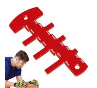 Jauge De Réglage De Hauteur De Scie Pour Travail Du Bois | Jauge Précise En Alliage D'Aluminium Pour Scie Circulaire Sur Table,Assistant de Mesure Compact et Précis pour Projets en Atelier