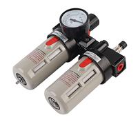 Jauge de régulateur de filtre de compresseur de pression d'air 1/4 PT et kit de piège à filtre à eau et à, système de préparation pour outils et équipements, ensemble