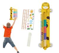 Jauge de saut verticale - ABS 36 x 20 x 11,5 cm | Barre de test à saut en hauteur réglable | Poteau d'évaluation du saut pour enfants Développer les compétences de conditionnement physique à l'école
