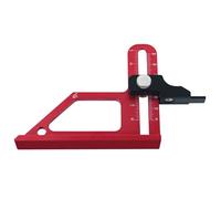 Jauge de scie à table - Instrument de mesure compact en aluminium, accessoire de marquage à double échelle, équipement de réglage fin | Parfait pour les ébénistes, l’artisanat du bois, la précision de