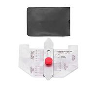 Jauge de soudage en acier inoxydable |Outil de mesure automatique de la hauteur de soudure d'angle de 20 mm |Vérificateur de taille de soudure pour soudeur/inspecteur