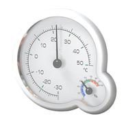 Jauge de température analogique : moniteur de température numérique, jauge d'hygromètre de numérotation | Hygromètre thermomètre de bureau mural, capteur d'humidité mécanique de précision