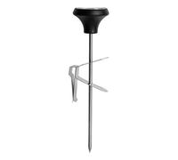 Jauge de température de mousse de lait, jauge de température de mousse de lait - Jauge de température de cuisine avec clip | Lire les instantanés de la friteuse de la friteuse pour barbecue, four