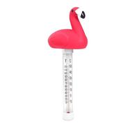 Jauge de température de piscine - Thermomètre de piscine flottante | Design flamant rose et tortue lectures précises de grande taille pour l'eau, résistant à la rupture avec cordon pour spas et zones