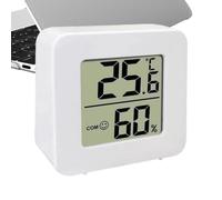 Jauge de température et d'humidité, moniteur de température et d'humidité | Hygromètre LCD pour mesures de température et d'humidité intérieures