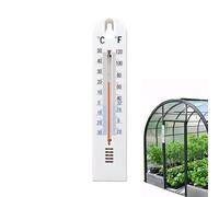 Jauge de température murale - PVC, 8,07x1,69in moniteur indicateur de température outil de lecture précise | Montage mural facile moniteur climatique, chambre thermomètre pour cuisine, garage, bureau