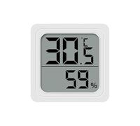 Jauge de température numérique, moniteur de température domestique précis, capteur d'humidité alimenté par batterie, thermo-hygromètre domestique, température électronique numérique, jauge d'humidité