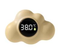 Jauge de température pour baignoire - Capteur flottant imperméable | Moniteur de température de l'eau en forme de , compteur numérique portable pour baignoire avec écran LED | Pour