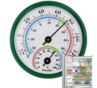 Jauge De Température Pour Réfrigérateur - Gadget De De L'humidité De Type Pointeur | Aucune Pile Requise Compteur De Température Pour Serre | Mini Hygromètre Électronique Pour Maison Inté