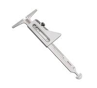 Jauge de tuyau de soudage en acier inoxydable pour inspection Outils de mesure 0-32 mm Outil de mesure de soudure