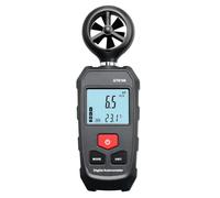 Jauge de vent portable professionnelle avec portée de 0 à 30 m S, anémomètre numérique léger adapté à diverses applications
