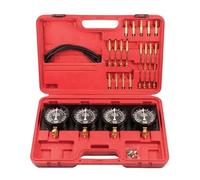 Jauge de Vide pour Carburateur,Kit d'Outils de Réparation pour Carburateurs - Manomètre Inclus - pour Atelier Extérieur, Tourisme, Garage et Utilisation Routière