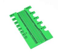 Jauge de vis portable de 150 mm : outil léger et précis pour la mécanique et l'utilisation industrielle Outil de mesure précis de vis