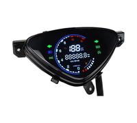 Jauge de vitesse de antichoc Écran haute résolution Mesure 0-199 km/h Analyse de conduite précise pour groupe d ' instruments numériques de étanche Mio110 SPORTY