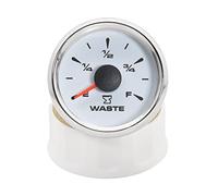 Jauge d'eau, Jauge de niveau des eaux usées avec capteur 0-190 Ohm, indicateur d'eau, carburant, 7 couleurs(1 UK)