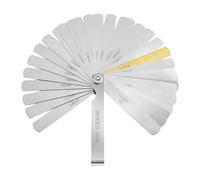 Jauge d'épaisseur à double marquage en acier inoxydable résistant à la rouille pour une mesure précise de l'étalonnage mécanique et des instruments