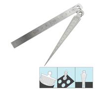 Jauge d'épaisseur conique au design compact pour des mesures pratiques d'écart/trou