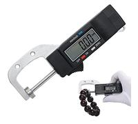 Jauge d'épaisseur de bijoux 0-25.4mm avec écran LCD Instrument mesure numérique électronique for Film papier en cuir