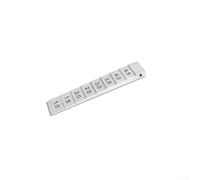 Jauge d'épaisseur de cale de soudage avec chrome plaqué pour une durabilité et une précision améliorées (1-5 mm)