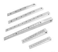 Jauge d'épaisseur de cale de soudage industrielle pour mesurer l'écart et les trous, outil en acier au carbone chromé offrant une performance fiable et constante (1-15 mm)