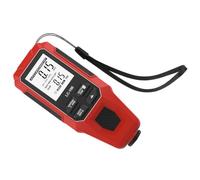 Jauge D'épaisseur de Peinture Automobile 0-2000μm Numérique | ABS Rouge, 2 X Aaa, Contrôle Non Destructif, Atelier Carrosserie, Inspection Automobile