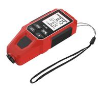 Jauge D'épaisseur de Peinture Numérique pour Voitures 0-2000μm | ABS Rouge, Alimentation 2 X Aaa, Évaluation sans Dommage, Inspection Automobile Rapide