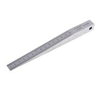 Jauge d'épaisseur de soudage - Outil de mesure de trou pratique - 1 à 15 mm - 0,5 à 10 mm - 0,4 à 6 mm - Pour la construction et le chemin de fer - Pour enfants