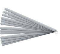 Jauge d'épaisseur feuille 0,05-1,0mm STA L.200mm bl.20 pcs.PROMAT