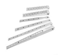 Jauge d'épaisseur industrielle pour mesurer les espaces et les trous de 0 24 mm à 0 510 mm, acier au carbone chromé pour une performance durable (0,5 à 10 mm)