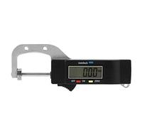 Jauge D'épaisseur Mesureur D'épaisseur Électronique Numérique 0-25mm Horizontal Pour Mesure Précise Métal Plastique Matériaux Industriels