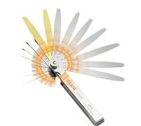 Jauge d'épaisseur métrique de 0,02 à 1 mm, jeu jauges, valves, sondes mesure(LA524032 32pcs)