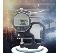 Jauge d'Épaisseur Numérique, 0-12,7mm, Haut Précision 0,01mm, pour cuir et papier