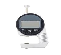 Jauge d'épaisseur numérique, compteurs de métaux, jauge d'épaisseur magnétique, micromètre électronique, jauge d'épaisseur métrique, jauge à vide(0-12.7mm Thickness)