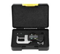 Jauge d'épaisseur numérique outil de mesure d'épaisseur électronique détachable horizontal pour bijoux cuir papier feuilles de métal ABS acier inoxydable résolution 0-12,7 mm